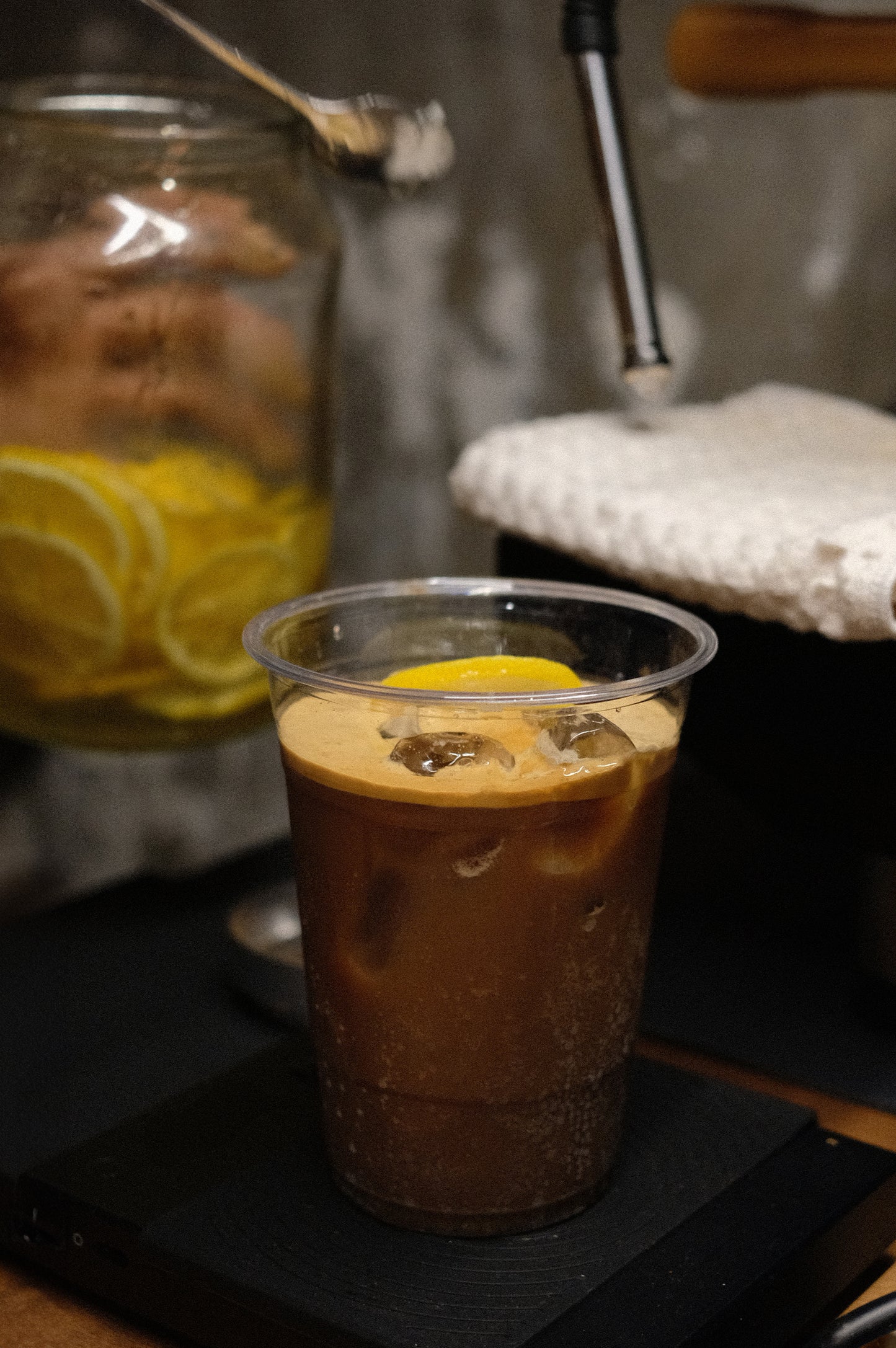 Lemon Espresso Tonic