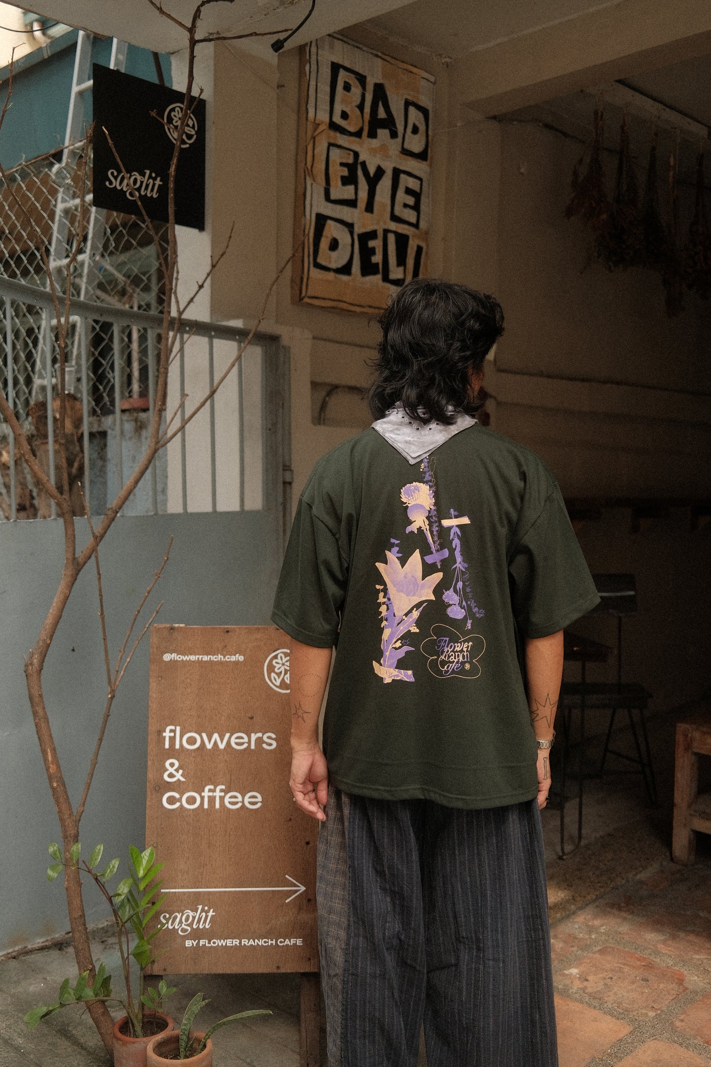Flower Ranch Cafe Shirt