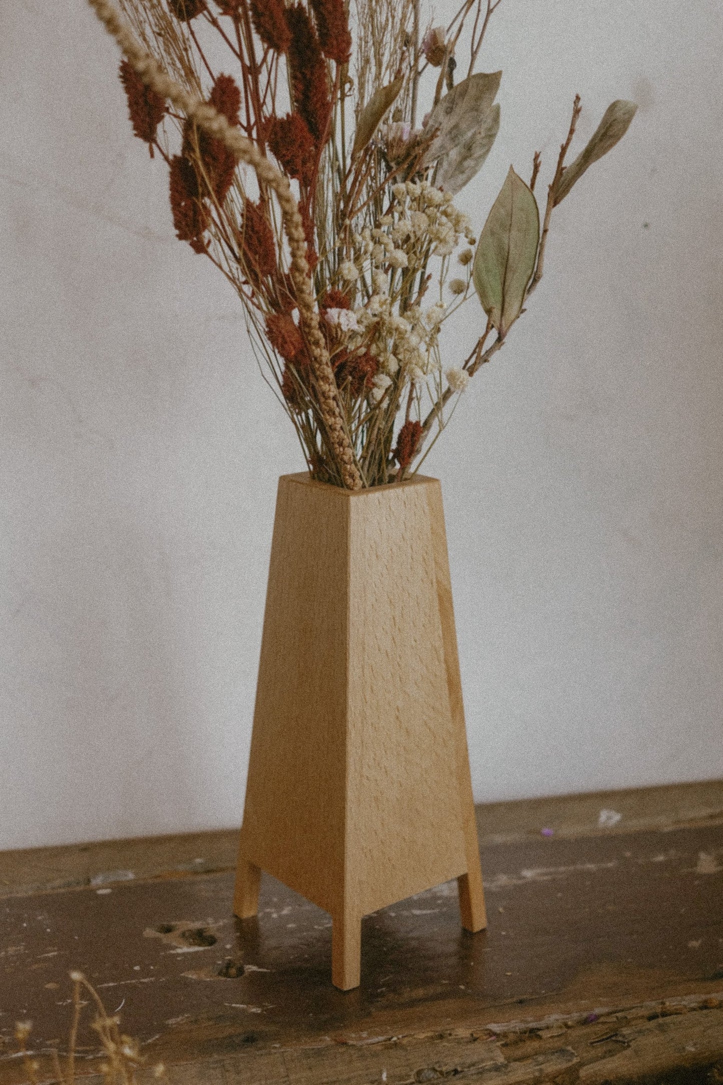 Wooden Vase