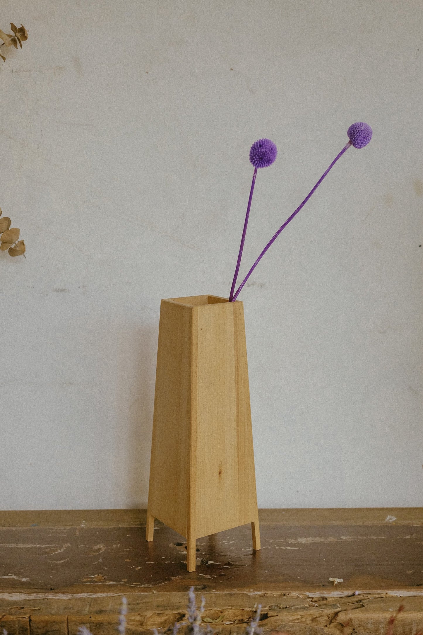 Wooden Vase