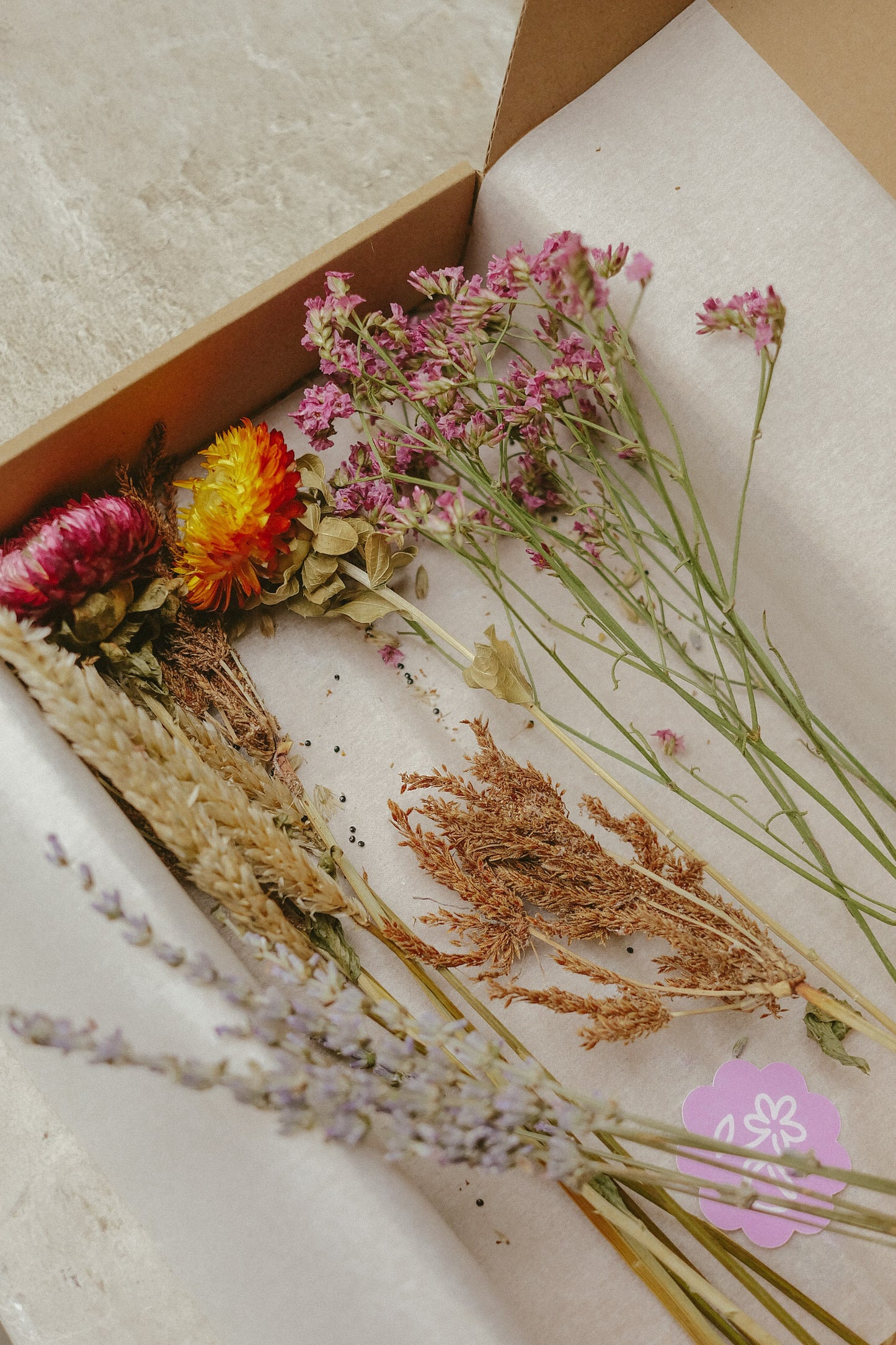 Dried Flower Box