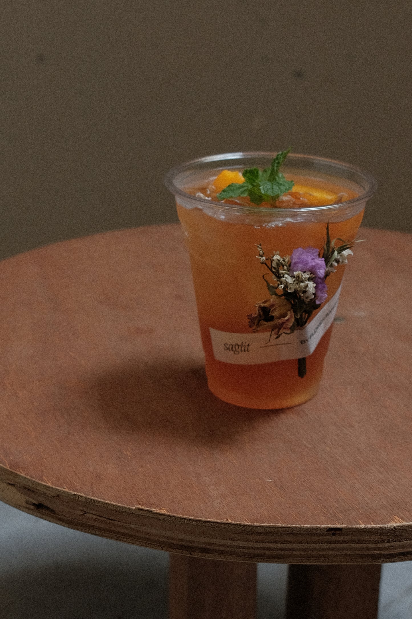Peach Cascara Soda