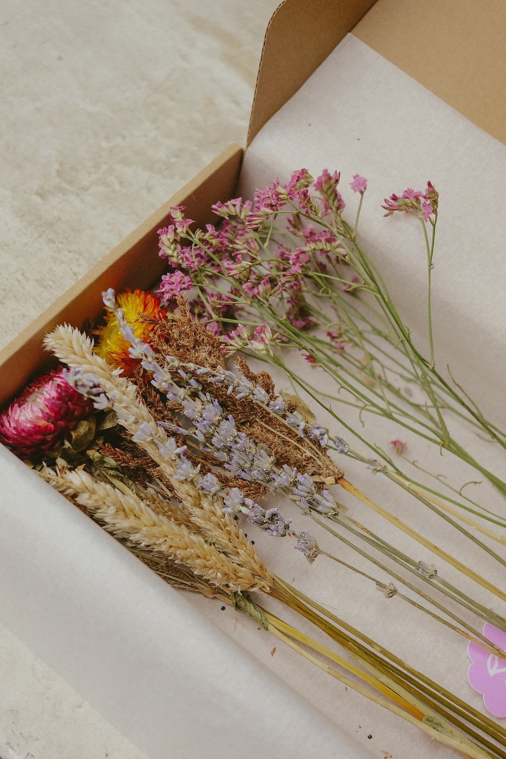 Dried Flower Box – Flower Ranch Cafe